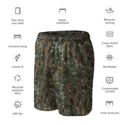 Waldtarndruck Luxembourg Woodland CAMO Unisex Mesh Shorts