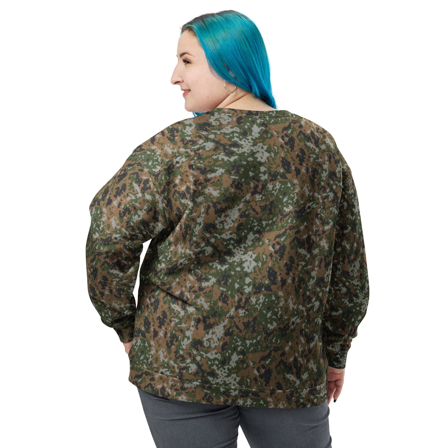 Luxembourg Waldtarndruck CAMO Unisex Sweatshirt - Sweatshirts