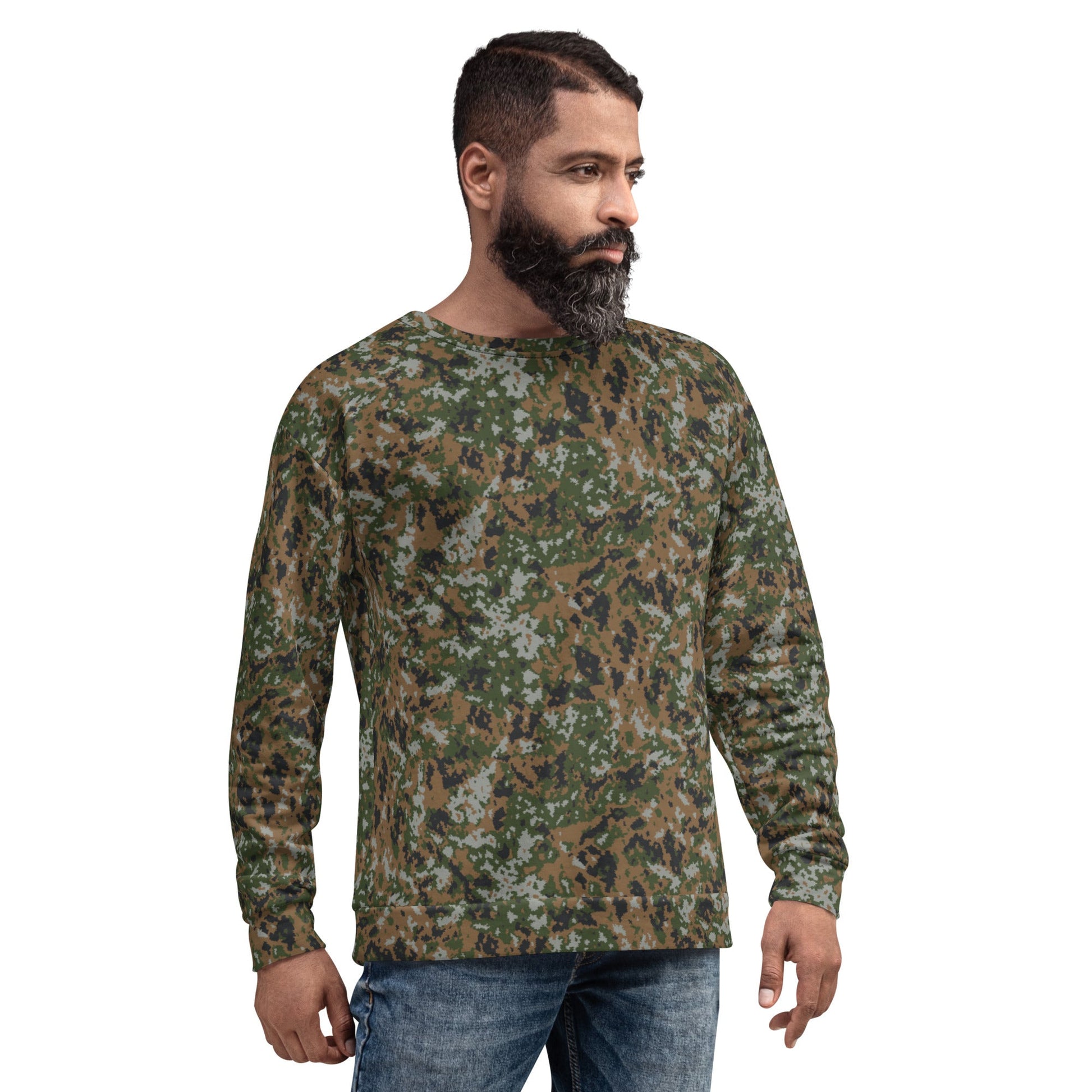 Luxembourg Waldtarndruck CAMO Unisex Sweatshirt - Sweatshirts