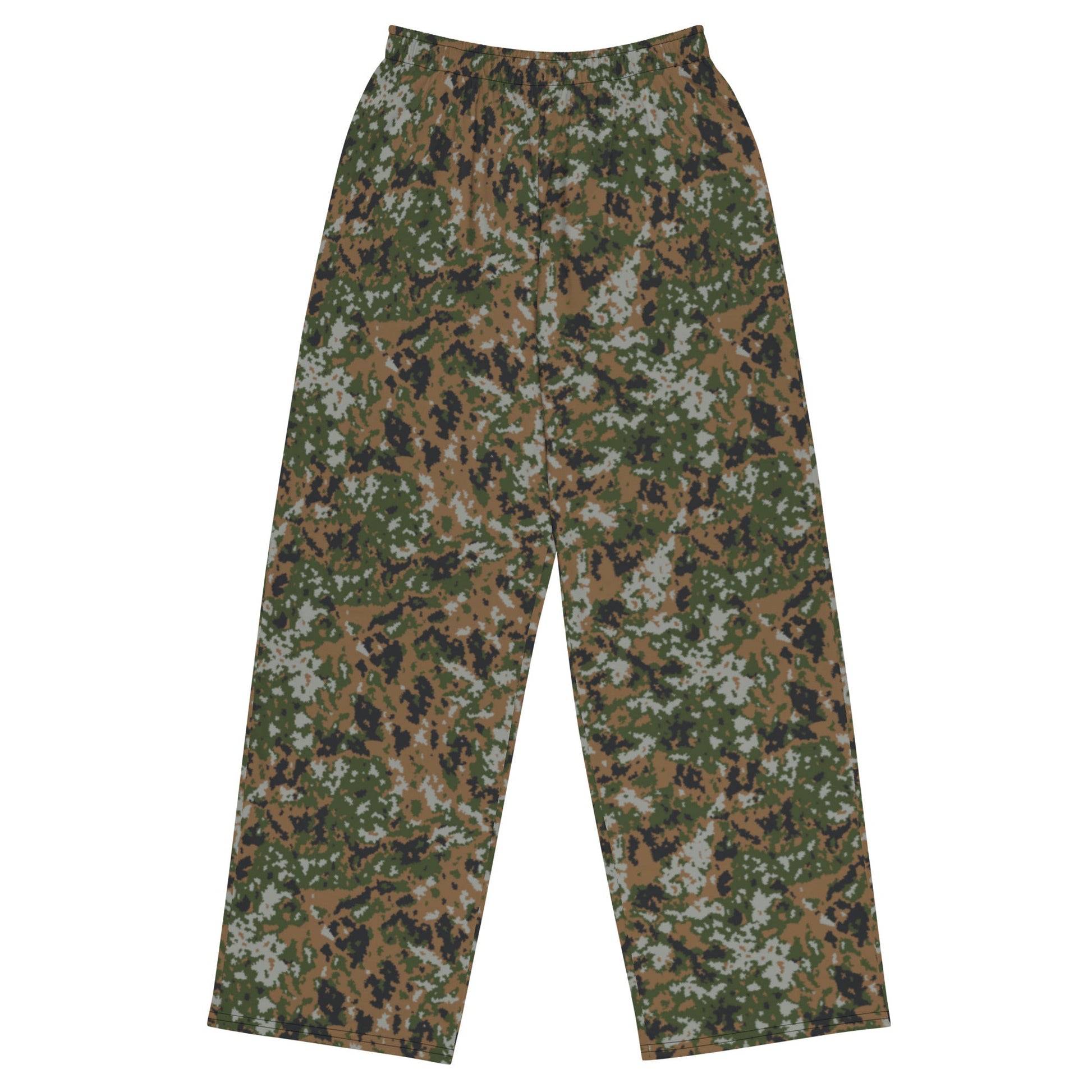 Luxembourg Waldtarndruck CAMO unisex wide-leg pants - 2XS - Wide-leg Pants
