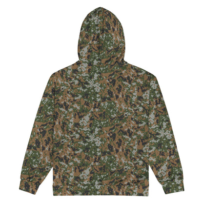 Luxembourg Waldtarndruck CAMO Unisex zip hoodie - Zip Hoodies