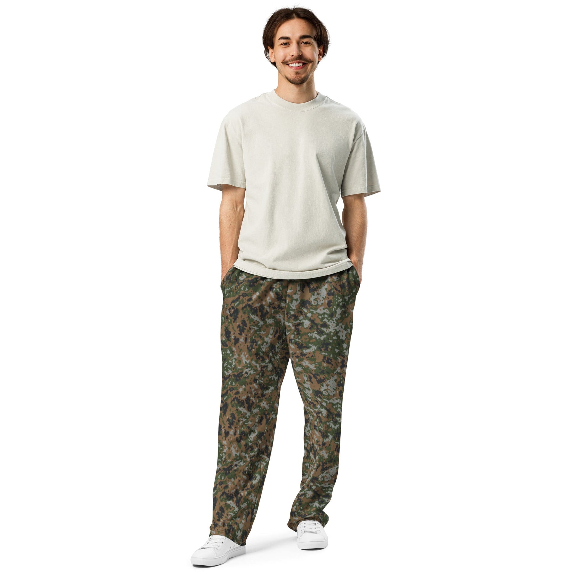 Luxembourg Waldtarndruck CAMO Wide-leg joggers - Joggers