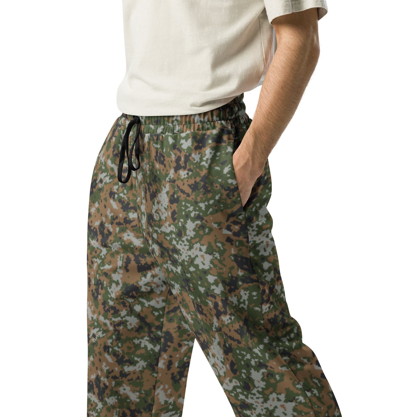 Luxembourg Waldtarndruck CAMO Wide-leg joggers - Joggers