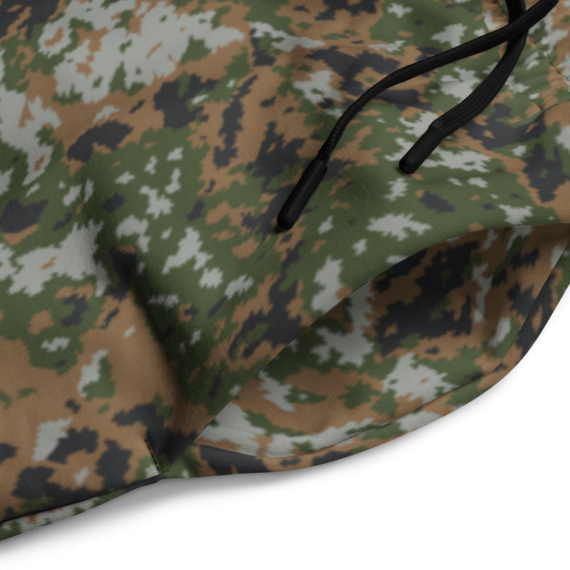Waldtarndruck Luxembourg Woodland CAMO Unisex Wide-Leg Joggers