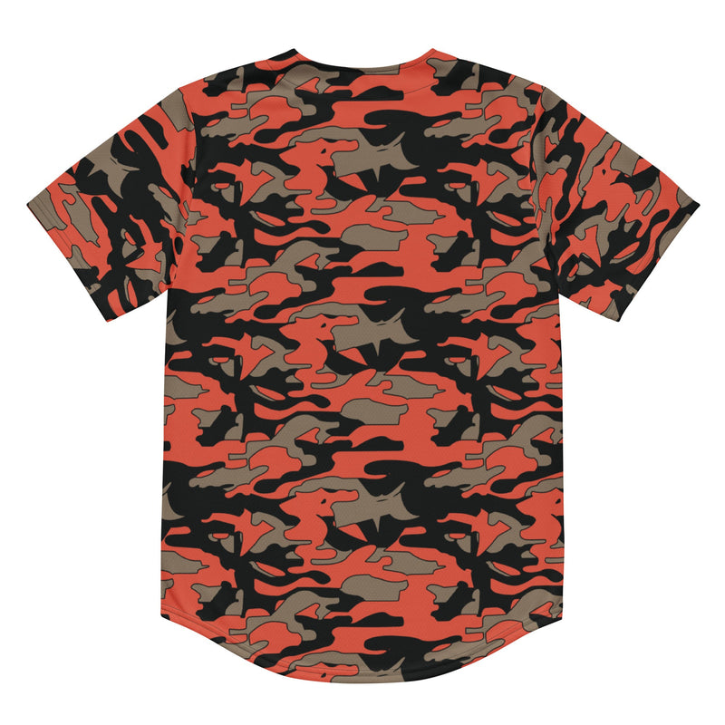 Firefighter Ember Rescue CAMO Unisex Baseball Jersey