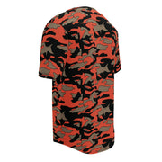 Firefighter Ember Rescue CAMO Unisex Baseball Jersey