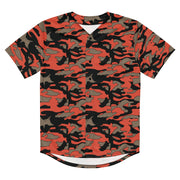 Firefighter Ember Rescue CAMO Unisex Baseball Jersey