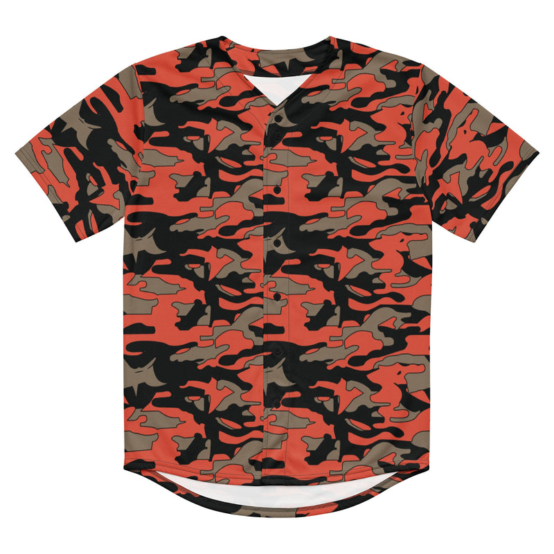 Firefighter Ember Rescue CAMO Unisex Baseball Jersey