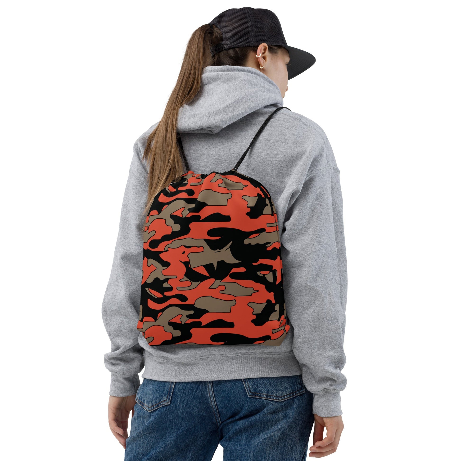 Malaysian BOMBA Firefighter CAMO Drawstring Bag - Bags