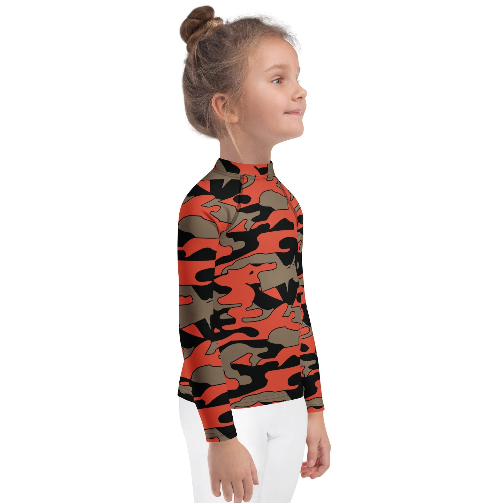 Malaysian BOMBA Firefighter CAMO Kids Rash Guard