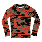 Firefighter Ember Rescue CAMO Kids Rash Guard