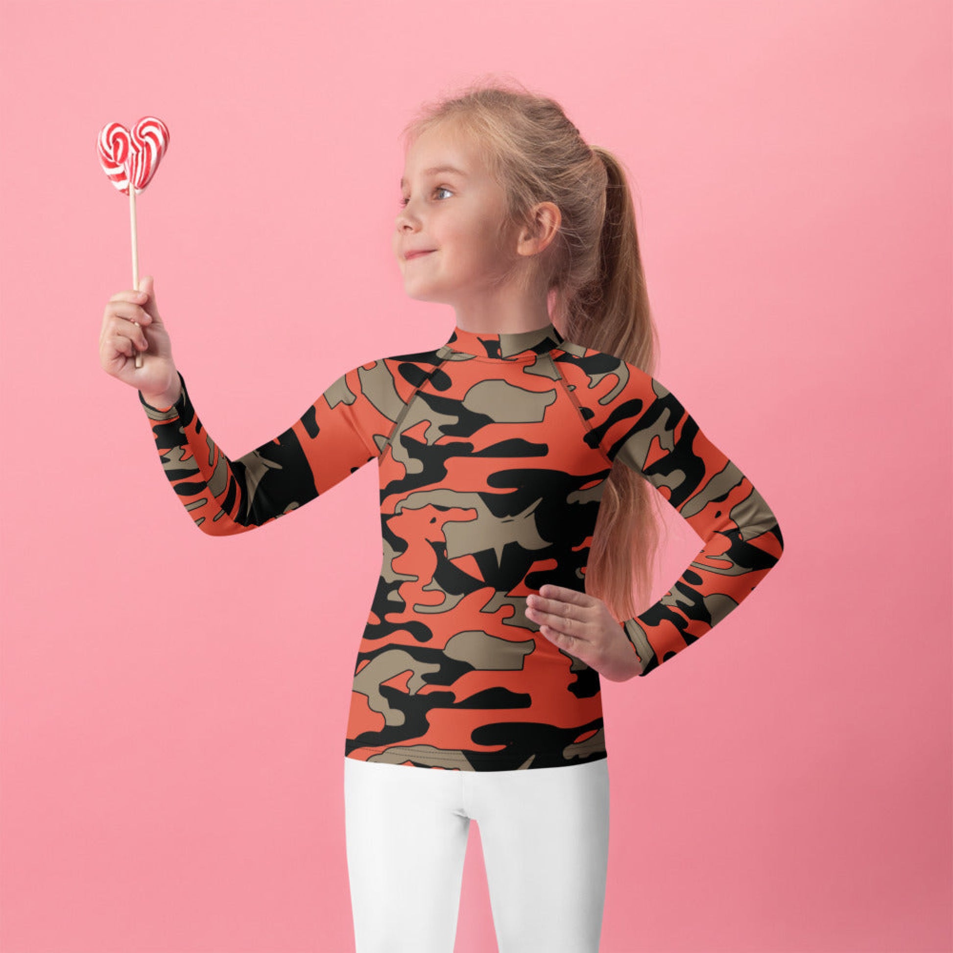 Malaysian BOMBA Firefighter CAMO Kids Rash Guard