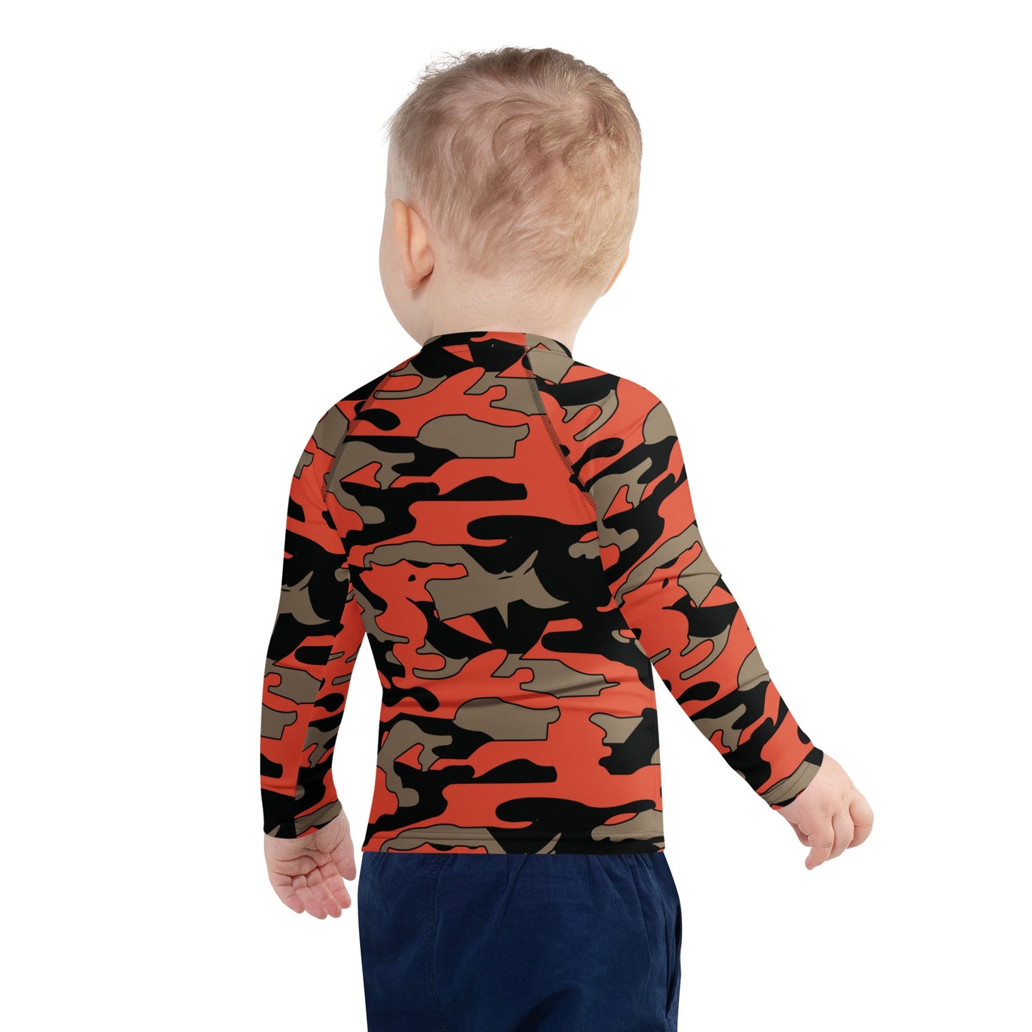 Malaysian BOMBA Firefighter CAMO Kids Rash Guard