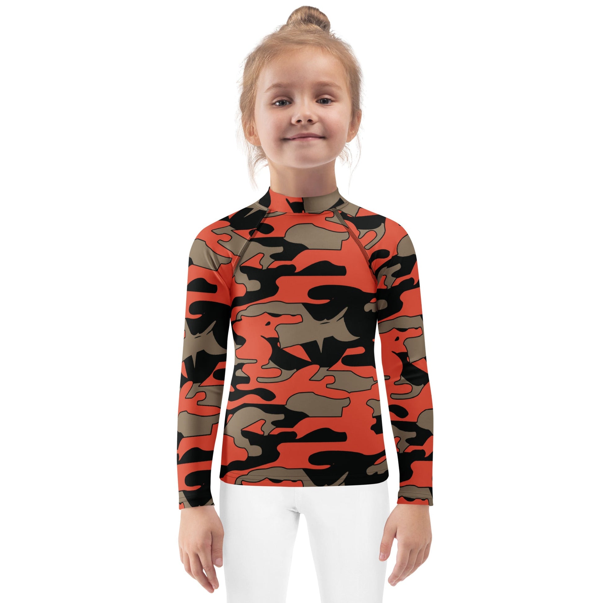 Malaysian BOMBA Firefighter CAMO Kids Rash Guard
