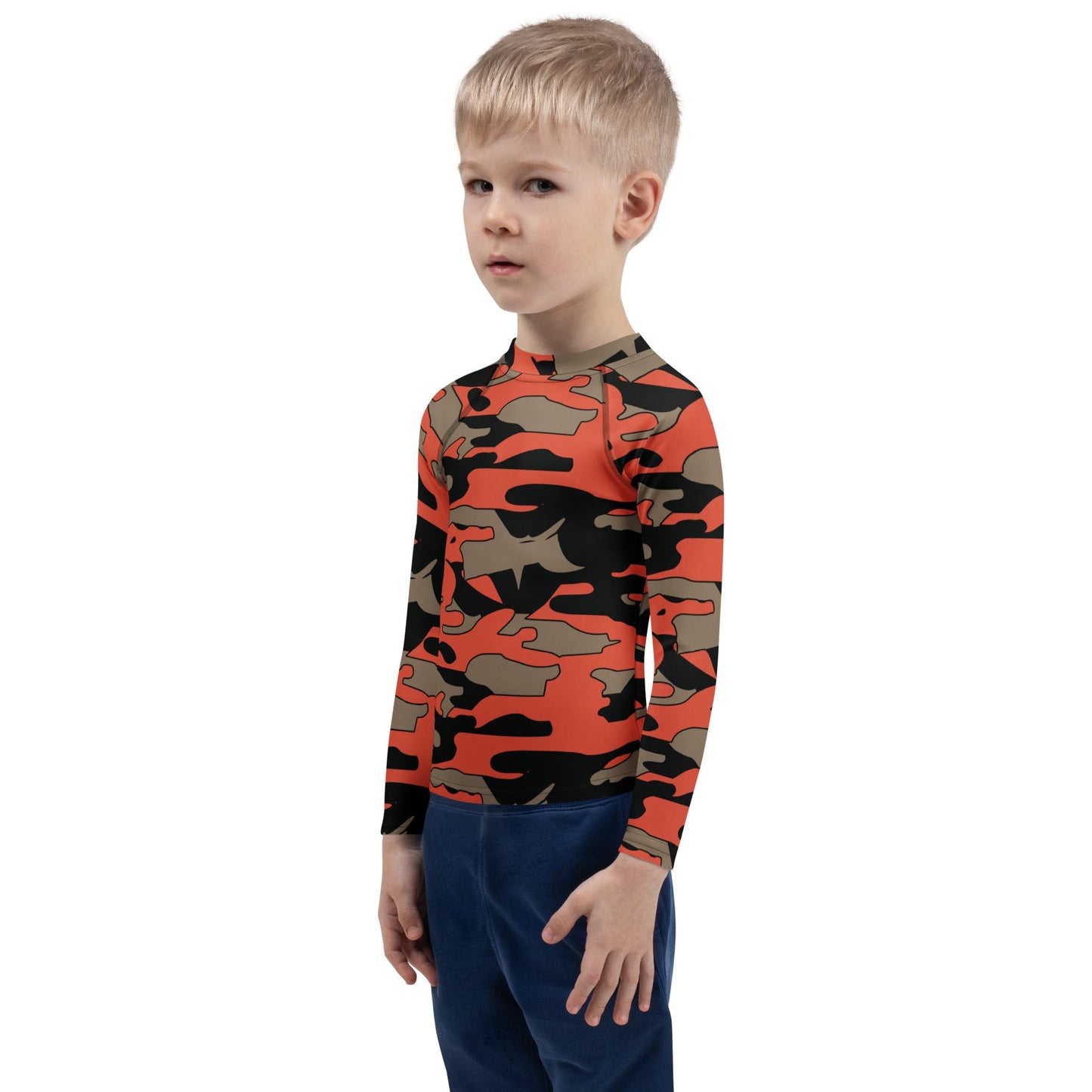 Malaysian BOMBA Firefighter CAMO Kids Rash Guard