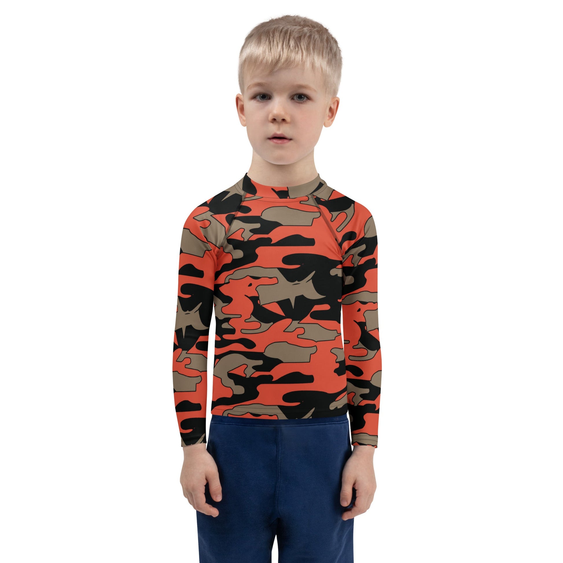 Malaysian BOMBA Firefighter CAMO Kids Rash Guard