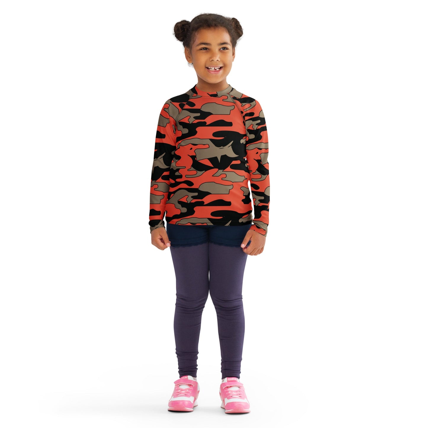 Malaysian BOMBA Firefighter CAMO Kids Rash Guard