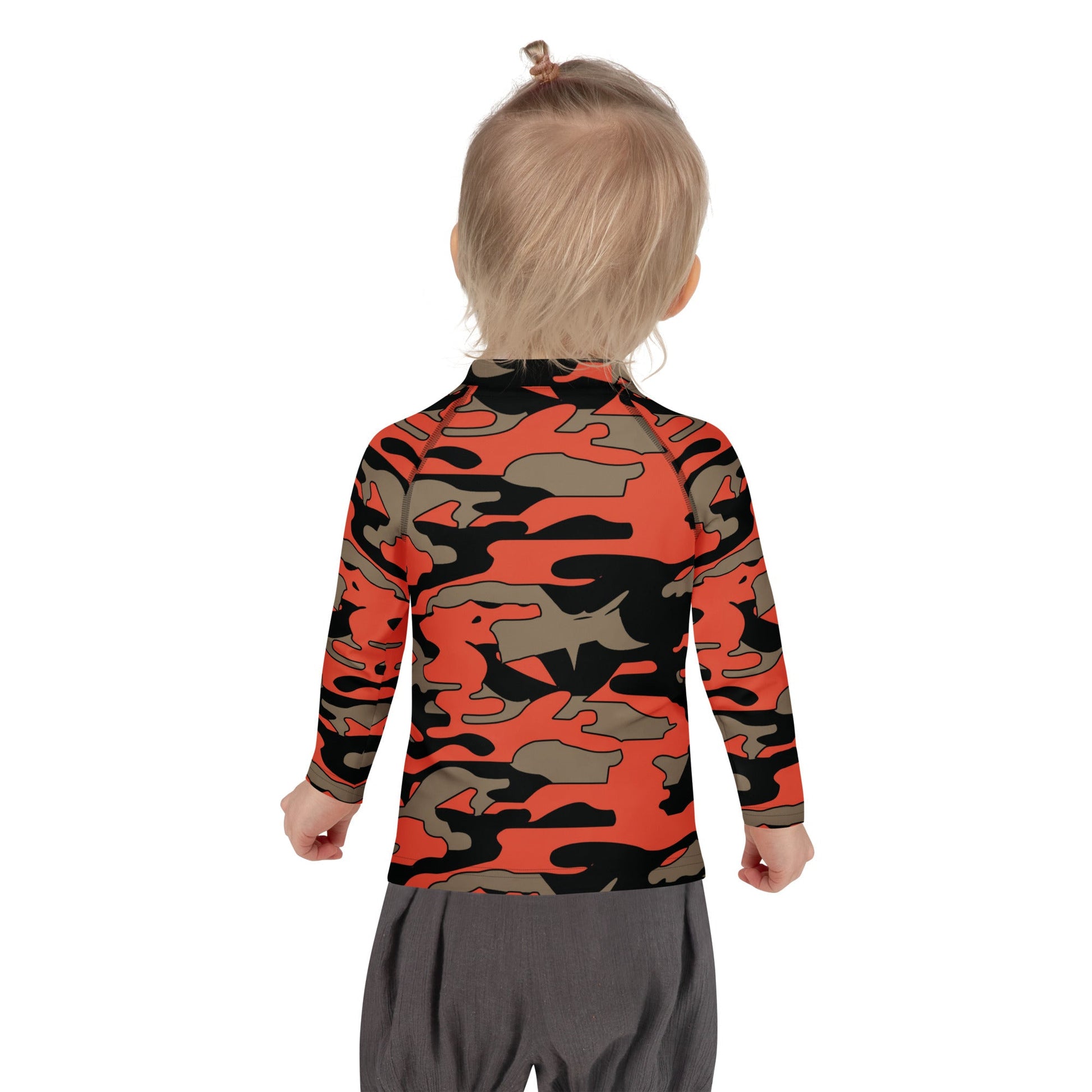 Malaysian BOMBA Firefighter CAMO Kids Rash Guard