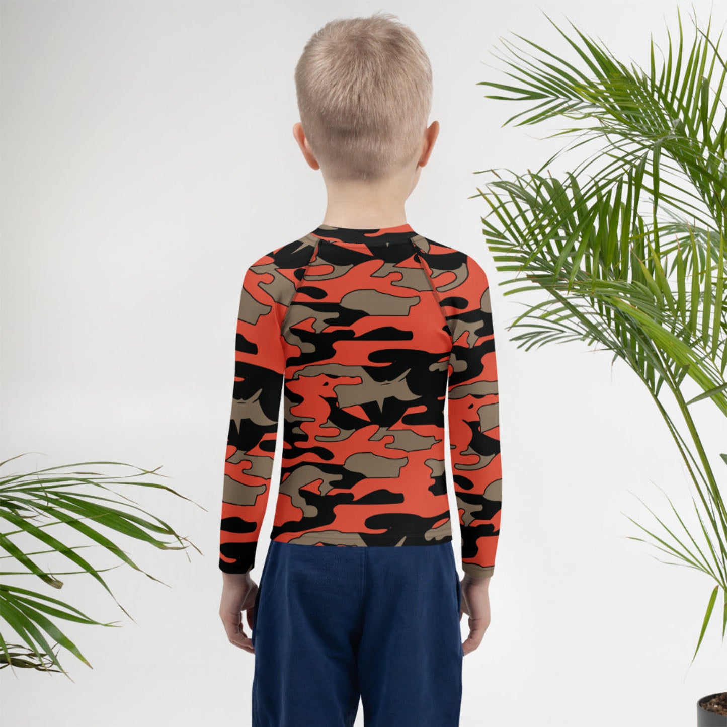 Malaysian BOMBA Firefighter CAMO Kids Rash Guard