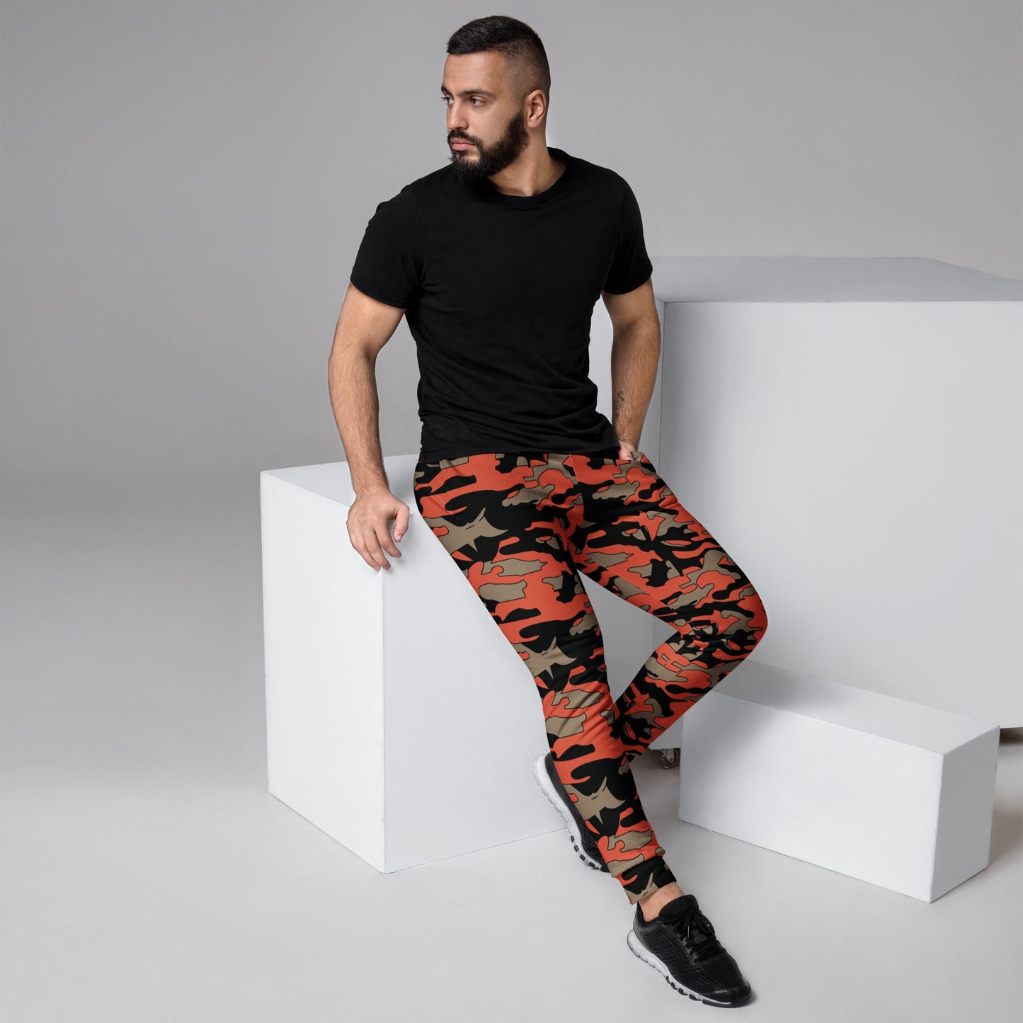 Malaysian BOMBA Firefighter CAMO Mens Joggers - XS