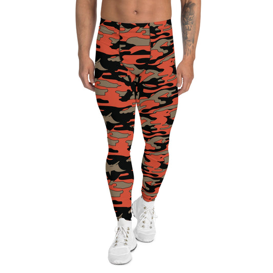 Malaysian BOMBA Firefighter CAMO Mens Leggings - XS