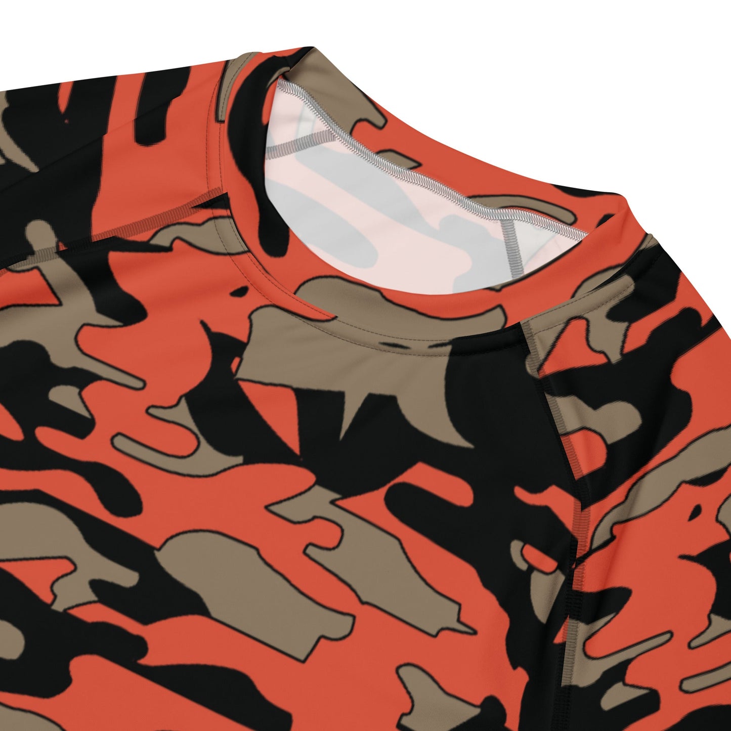 Malaysian BOMBA Firefighter CAMO Mens Short-Sleeve Rash Guard - Short-sleeve Guards