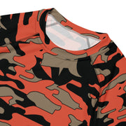 Firefighter Ember Rescue CAMO Mens Short-Sleeve Rash Guard