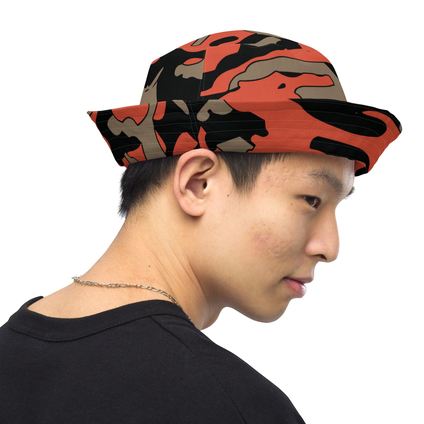 Malaysian BOMBA Firefighter CAMO Reversible bucket hat - Bucket Hats