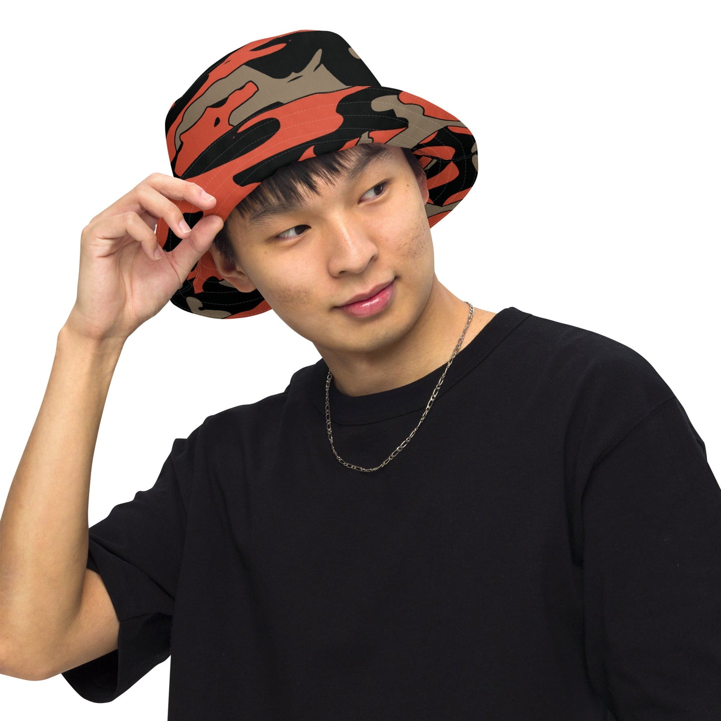 Malaysian BOMBA Firefighter CAMO Reversible bucket hat - Bucket Hats