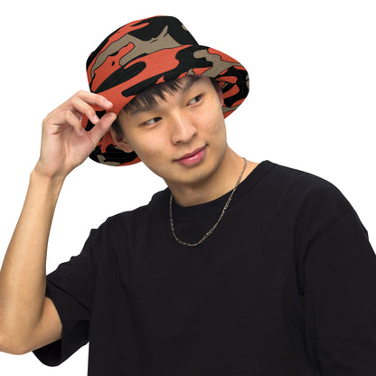 Malaysian BOMBA Firefighter CAMO Reversible bucket hat - Bucket Hats