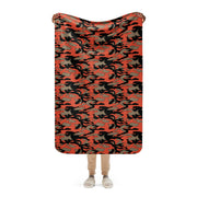 Firefighter Ember Rescue CAMO Sherpa Blanket - 37″×57″