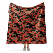 Firefighter Ember Rescue CAMO Sherpa Blanket - 60″×80″