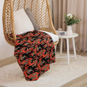 Firefighter Ember Rescue CAMO Sherpa Blanket