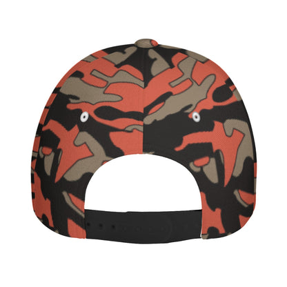 Malaysian BOMBA Firefighter CAMO Snapback Ball Cap - U / White