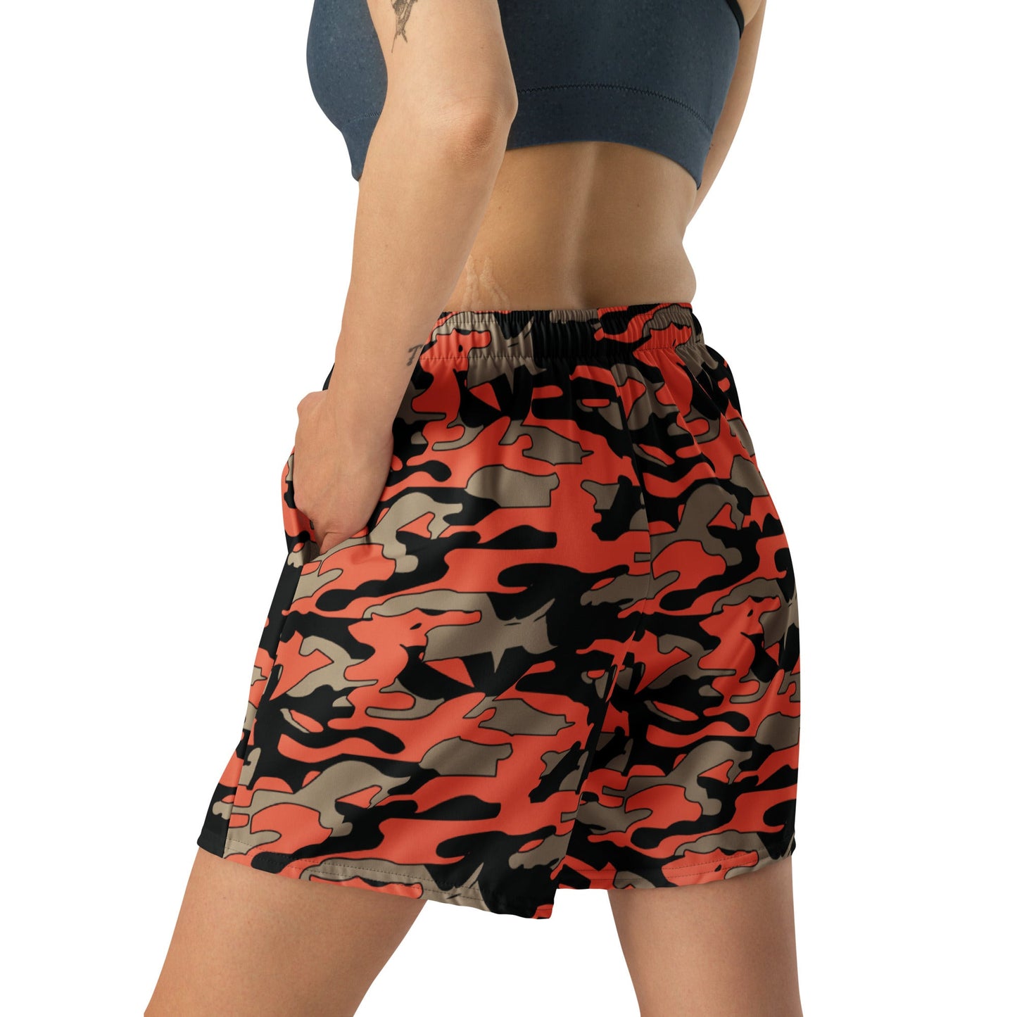 Malaysian BOMBA Firefighter CAMO Unisex Athletic Long Shorts