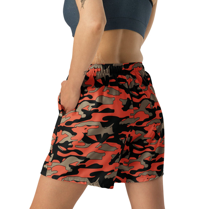 Firefighter Ember Rescue CAMO Unisex Athletic Long Shorts