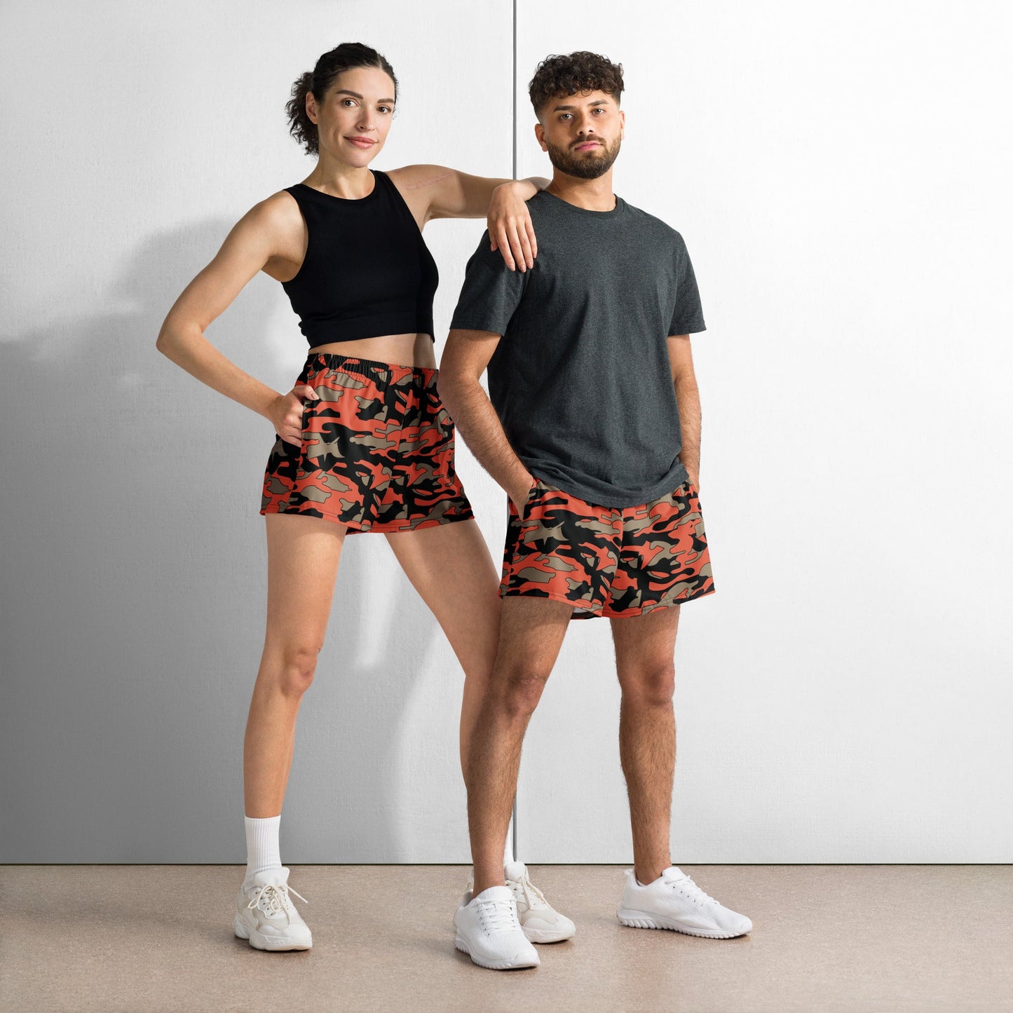 Malaysian BOMBA Firefighter CAMO Unisex Athletic Shorts