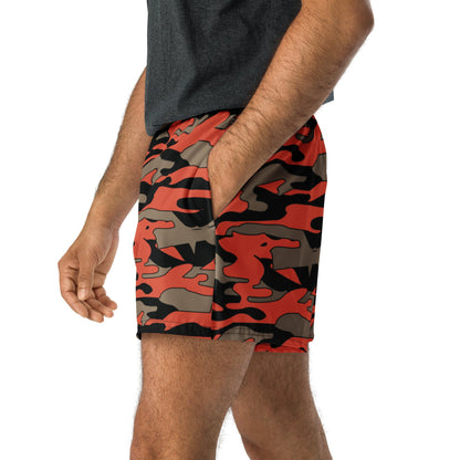 Malaysian BOMBA Firefighter CAMO Unisex Athletic Shorts - XS