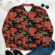 Firefighter Ember Rescue CAMO Unisex Bomber Jacket