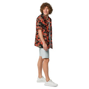 Firefighter Ember Rescue CAMO Unisex Short-Sleeve Button Shirt - Button-Up