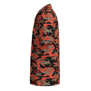 Firefighter Ember Rescue CAMO Unisex Short-Sleeve Button Shirt - Button-Up