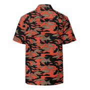 Firefighter Ember Rescue CAMO Unisex Short-Sleeve Button Shirt - Button-Up