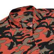 Firefighter Ember Rescue CAMO Unisex Short-Sleeve Button Shirt - Button-Up