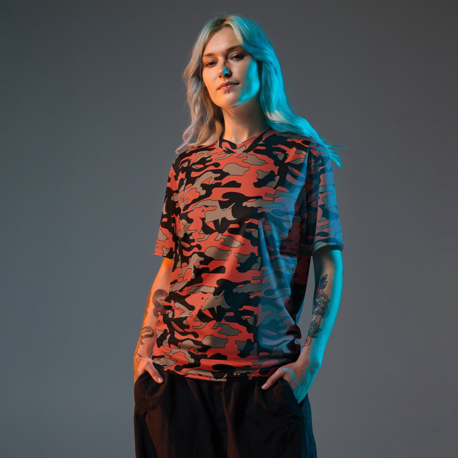 Malaysian BOMBA Firefighter CAMO unisex sports jersey - Sports Jerseys