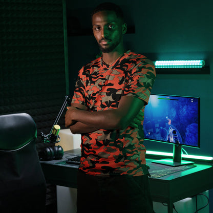 Malaysian BOMBA Firefighter CAMO unisex sports jersey - Sports Jerseys