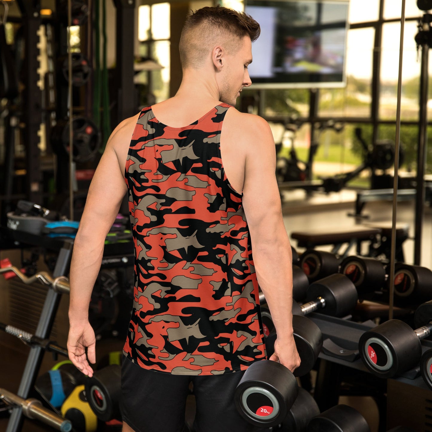Malaysian BOMBA Firefighter CAMO Unisex Tank Top - Tops