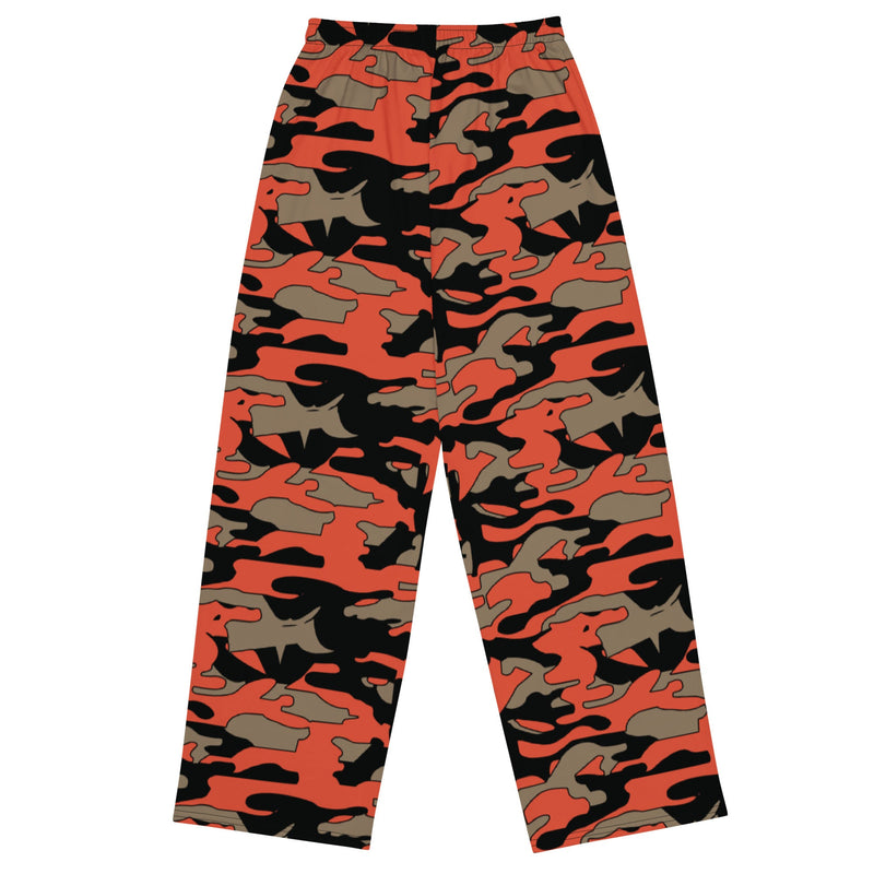 Firefighter Ember Rescue CAMO Unisex Wide-Leg Leisure Pants