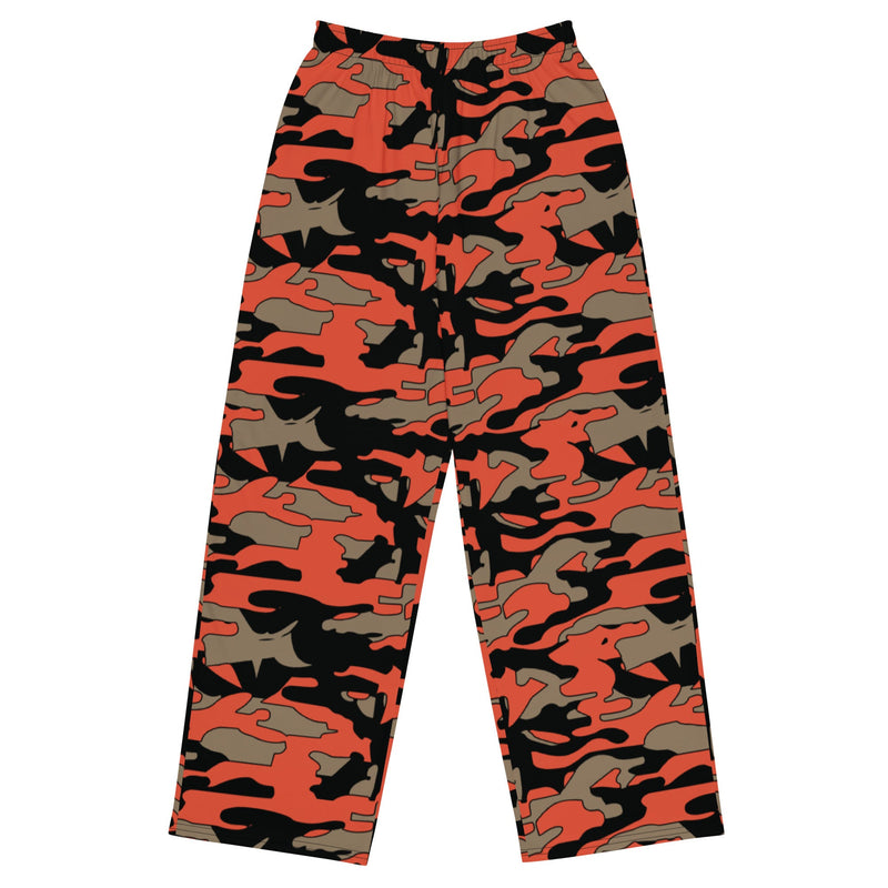 Firefighter Ember Rescue CAMO Unisex Wide-Leg Leisure Pants - 2XS