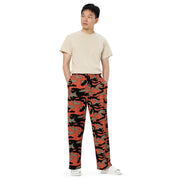 Firefighter Ember Rescue CAMO Unisex Wide-Leg Leisure Pants