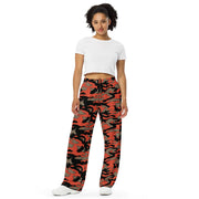Firefighter Ember Rescue CAMO Unisex Wide-Leg Leisure Pants